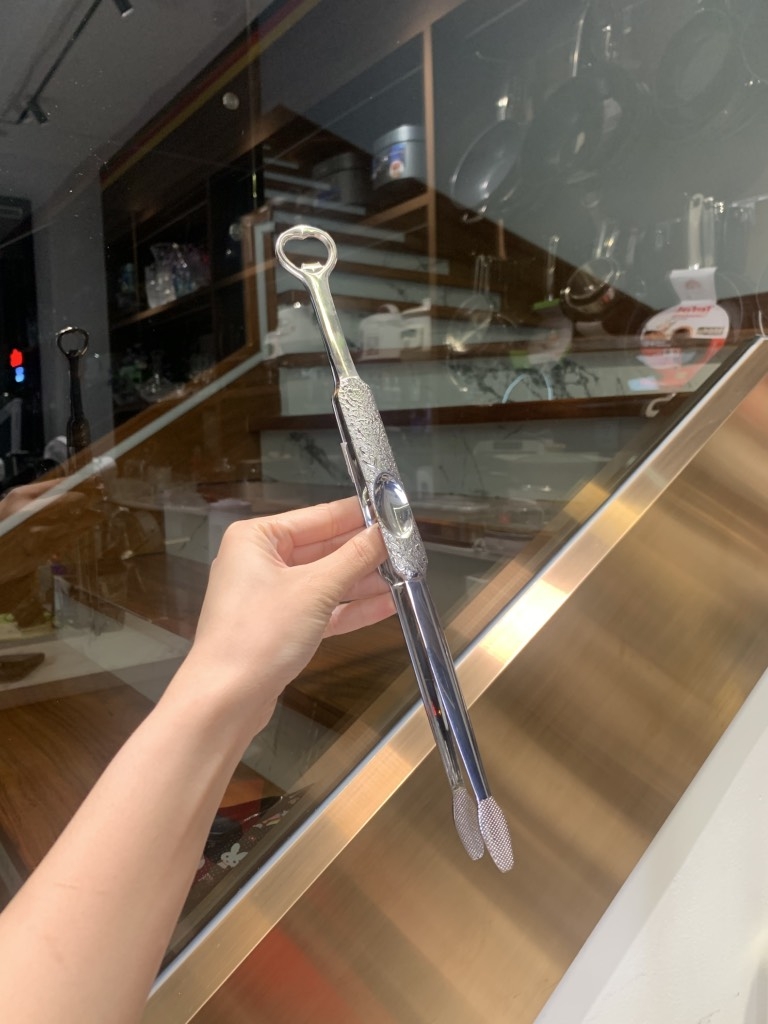 Kẹp thức ăn inox cao cấp 31cm T5