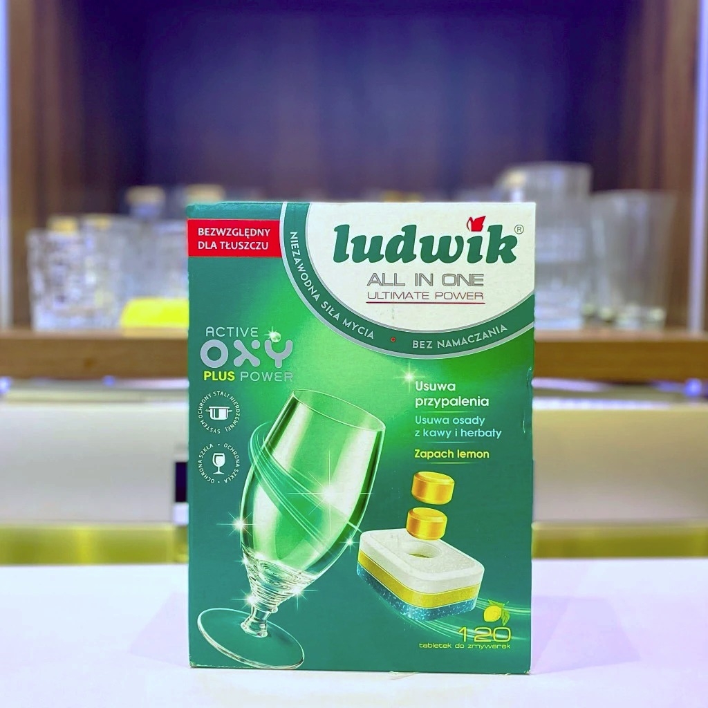Viên rửa bát Ludwik All in one 120 viên