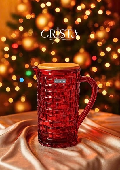 Nắp tre bình Crista Home 1L