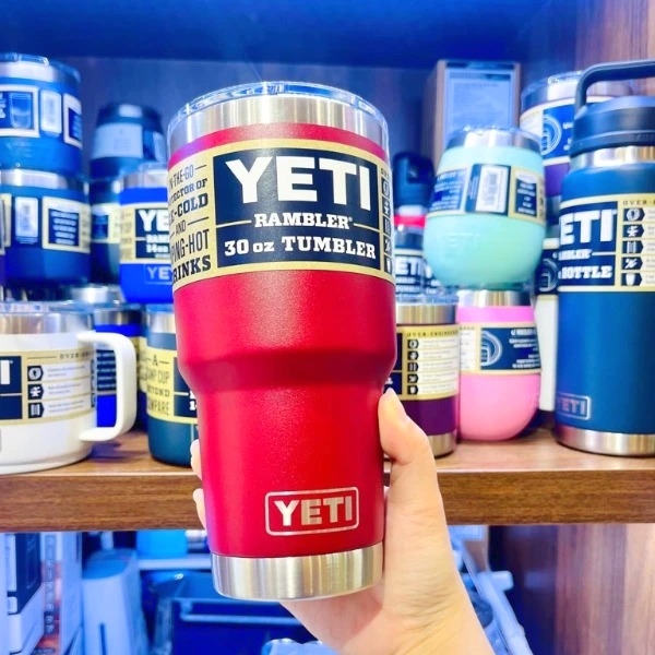 Cốc giữ nhiệt Yeti Tumbler 30oz màu đỏ