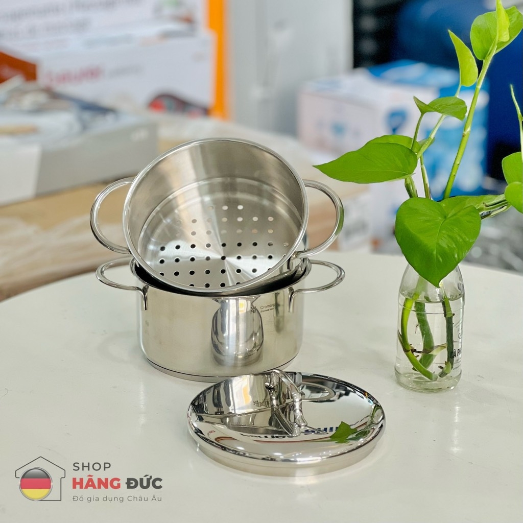 Nồi hấp mini WMF Sortiment Vegetabble Steamer 16cm