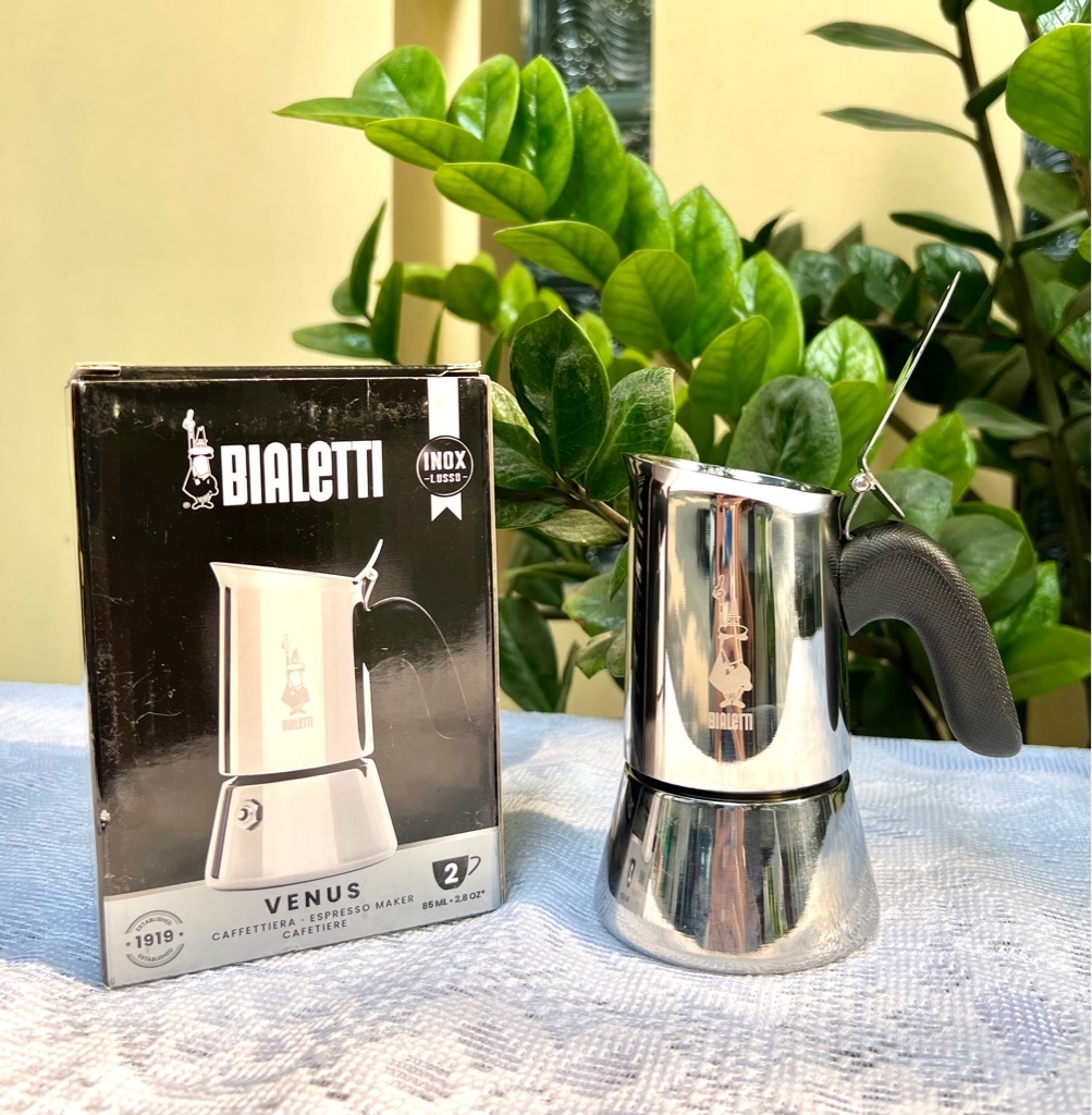 Ấm pha Cafe Bialetti mini 85ml (ko dùng bếp từ)