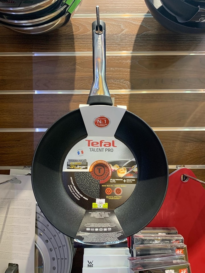 CHẢO CHỐNG DÍNH SÂU LÒNG TEFAL TALENT PRO SIZE 28 CM