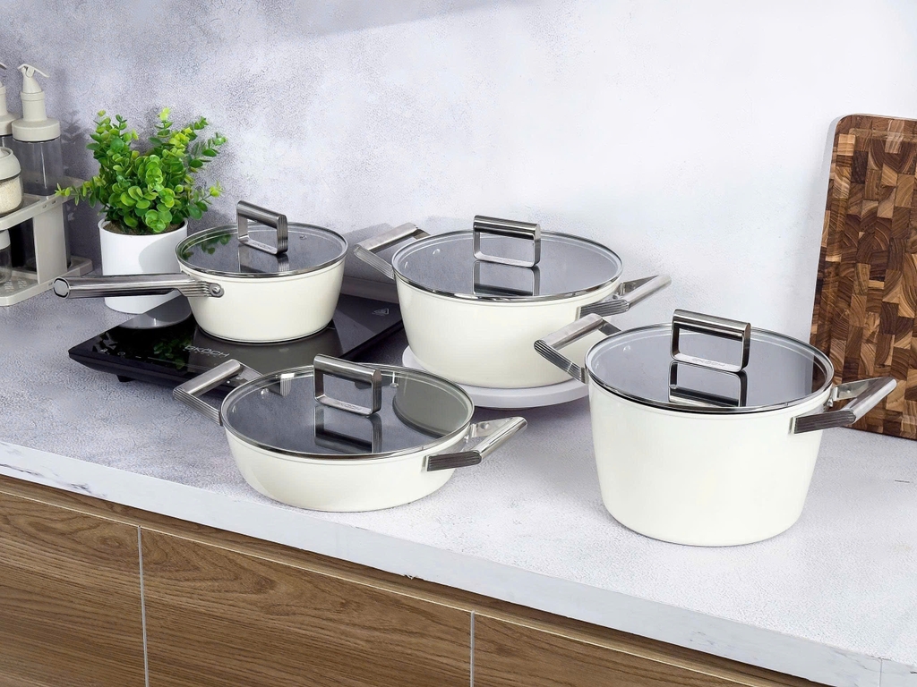 Bộ nồi Gkoch 4 món KFBSET4 màu kem