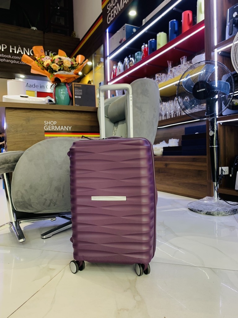 Vali Samsonite Voltage DLX Spinner 55/20 Purple màu tím Cabin