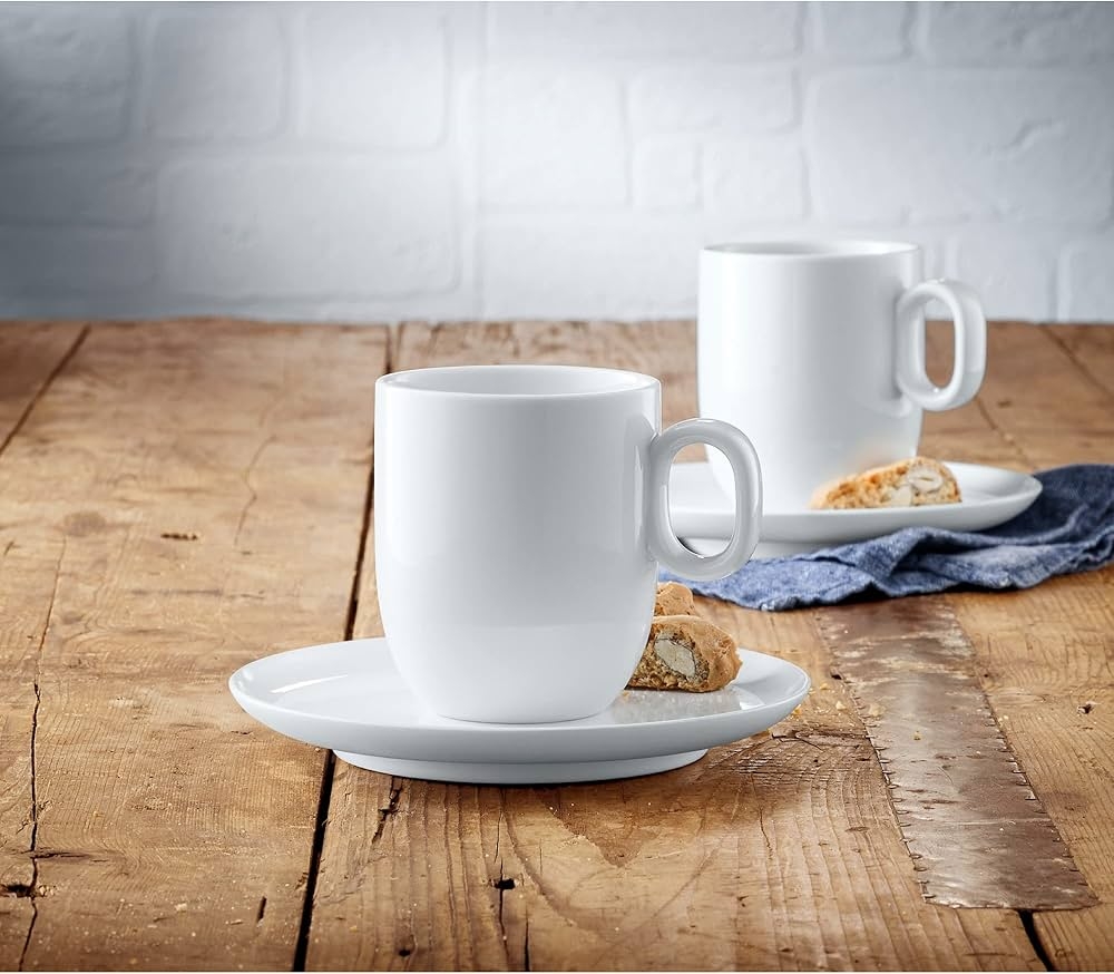 Bộ 2 Cốc Cà Phê WMF Barista Cafe Creme Chất Liệu Gốm Cao Cấp 170ml 0695929440