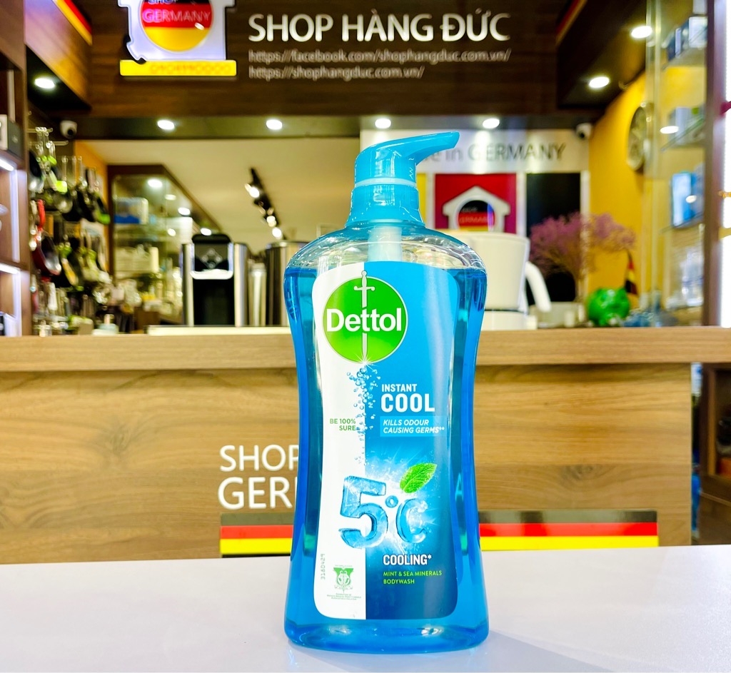 Sữa tắm Dettol hương bạc hà 950g