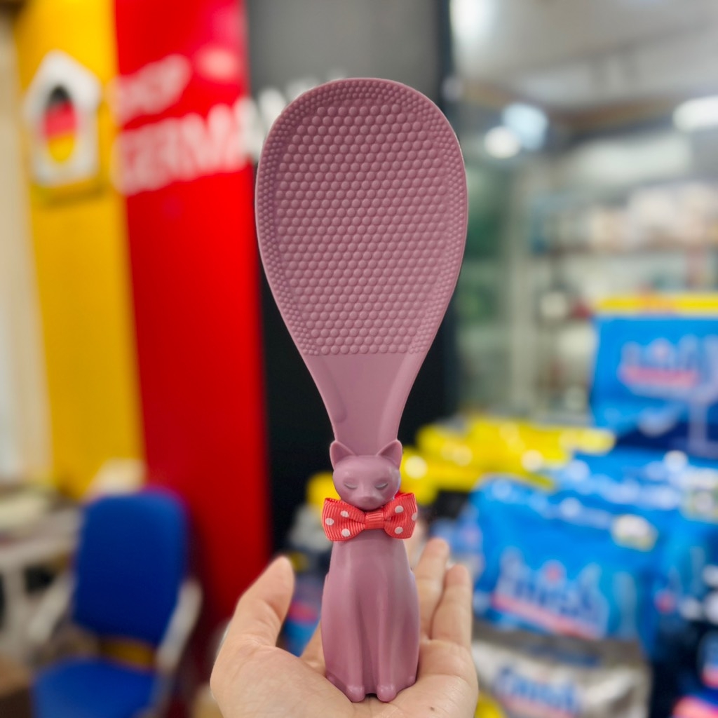 Muôi cơm Hàn Quốc Alphaline màu tím - Made in Korea