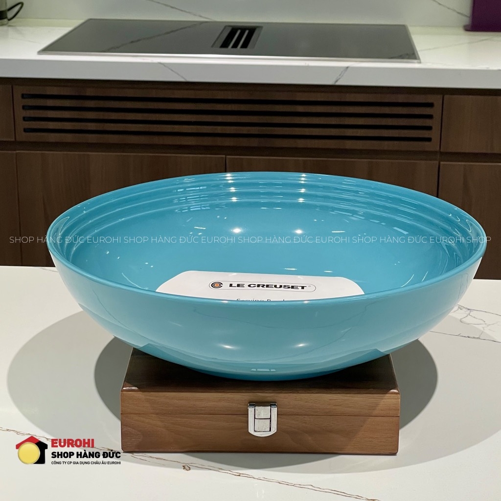 Bát tô Le Creuset Vancouver 32cm màu xanh ngọc bích (91059613490099)