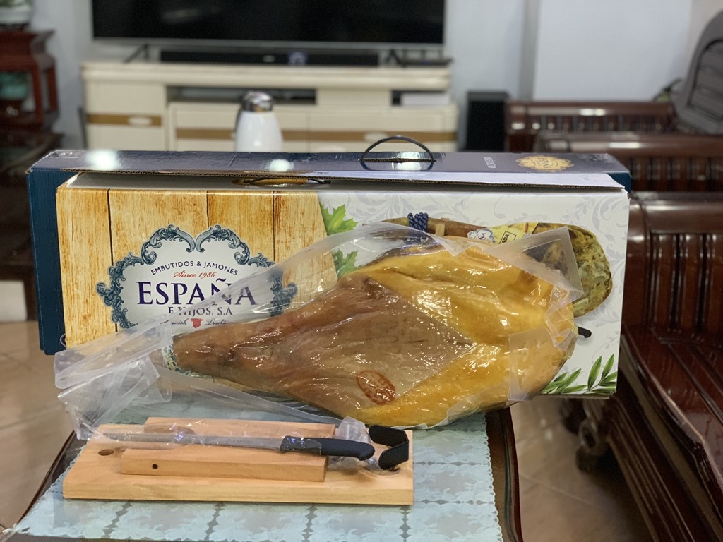 Đùi lợn trắng muối España e Hijos loại 5,5 kg
