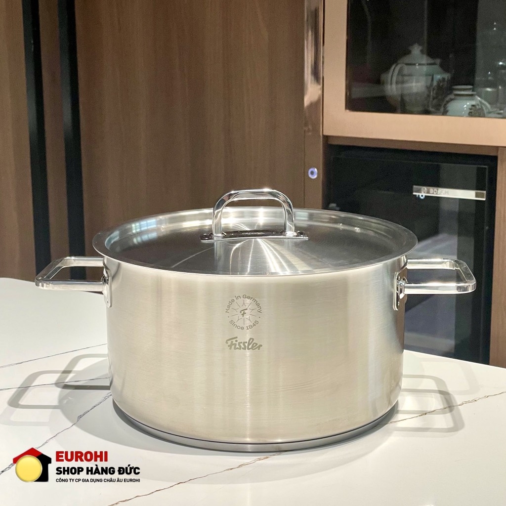 Nồi Fissler RHEIN nắp inox 24cm (tách bộ 4 món 004-110-04-003)