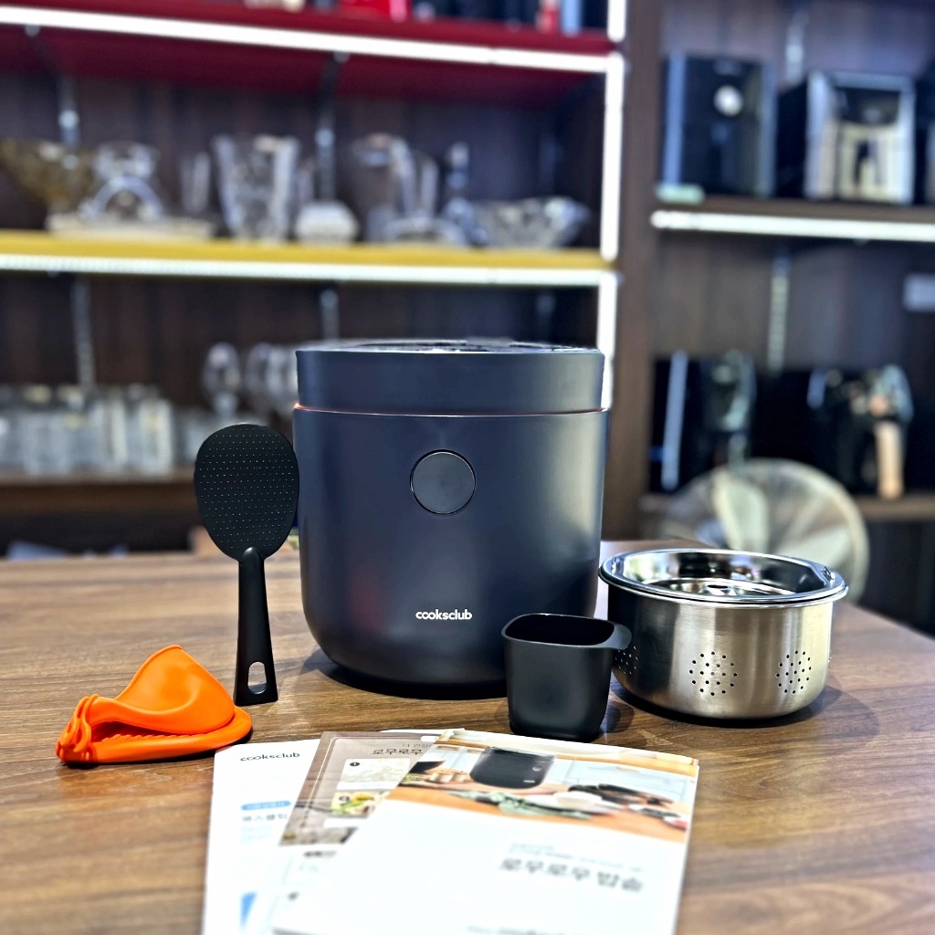Nồi cơm tách đường Cooksclub Healthy 0,7L màu đen