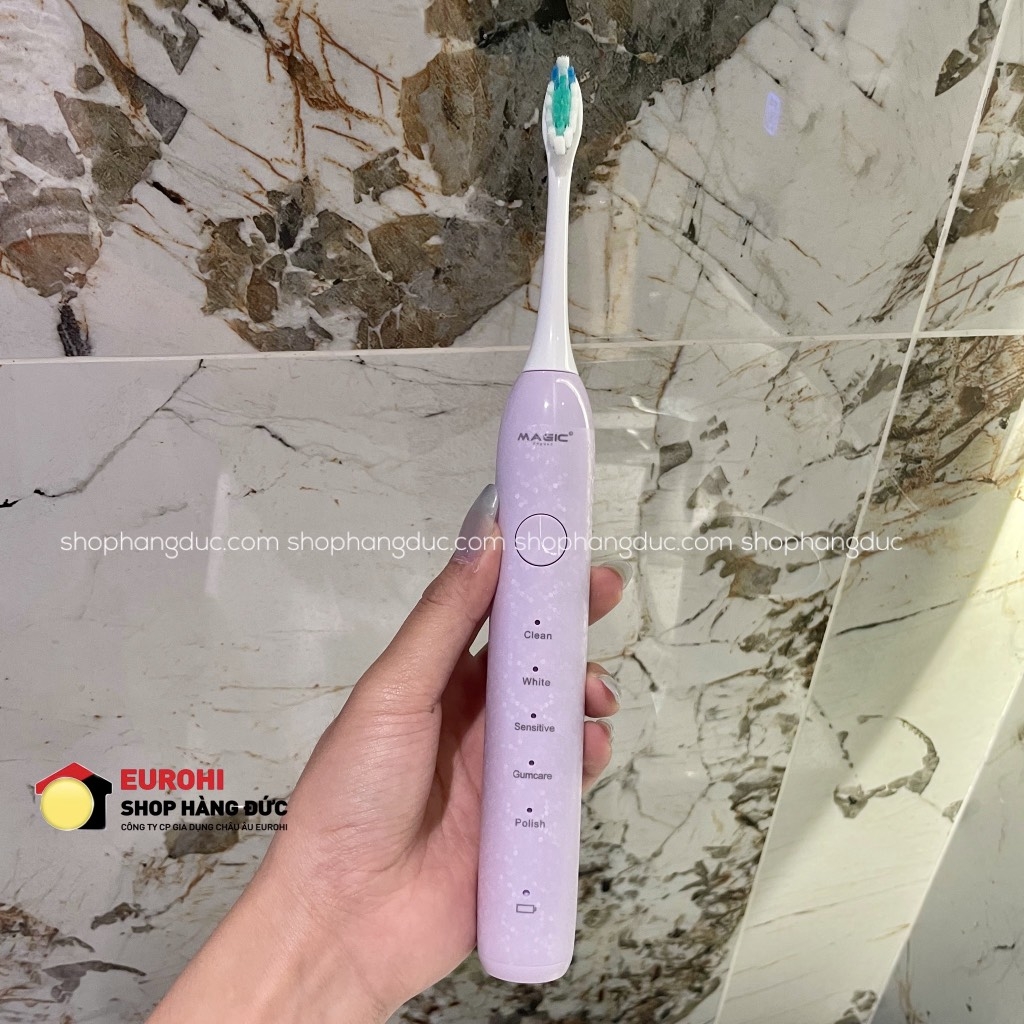 Bàn chải điện Magic B26 màu tím