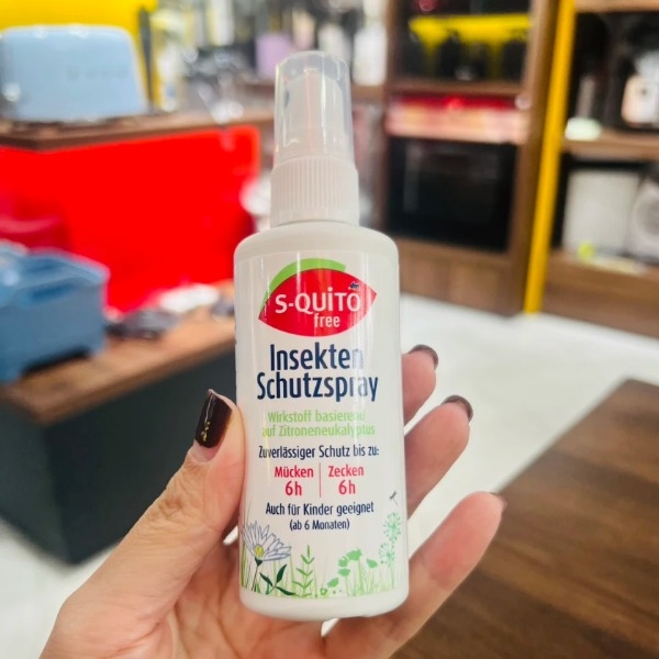 Xịt chống muỗi S Quito Free 100ml