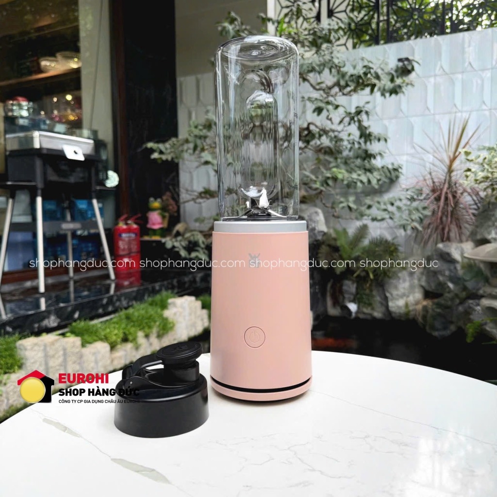 Máy xay sinh tố WMF Mix and go Touch màu hồng
