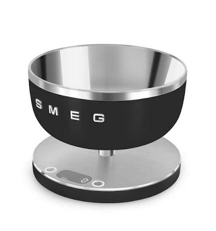 Cân tiểu ly nhà bếp Smeg KSC01BLMWW màu đen