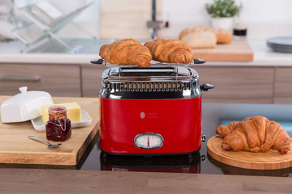MÁY NƯỚNG BÁNH MÌ Russell Hobbs Toaster Retro Shop Hàng Đức