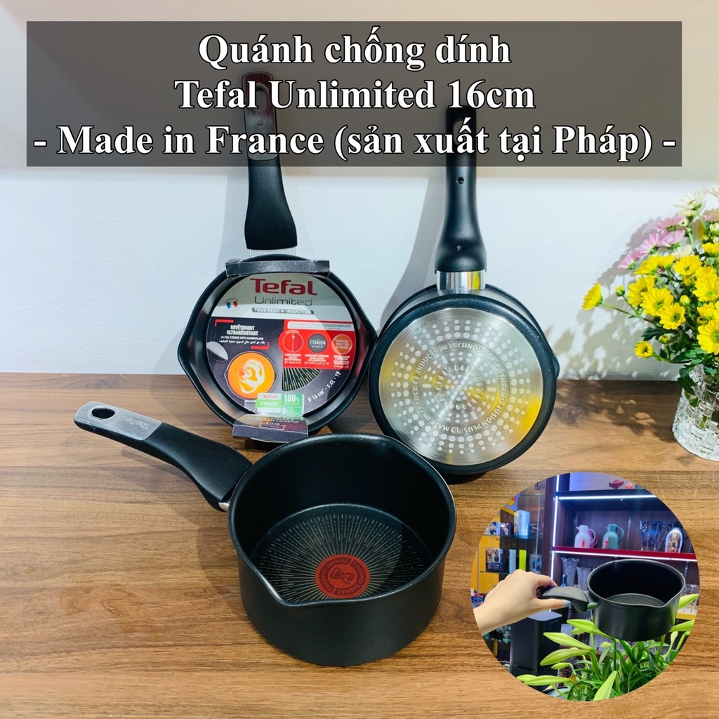 Quánh chống dính Tefal Unlimited 16cm