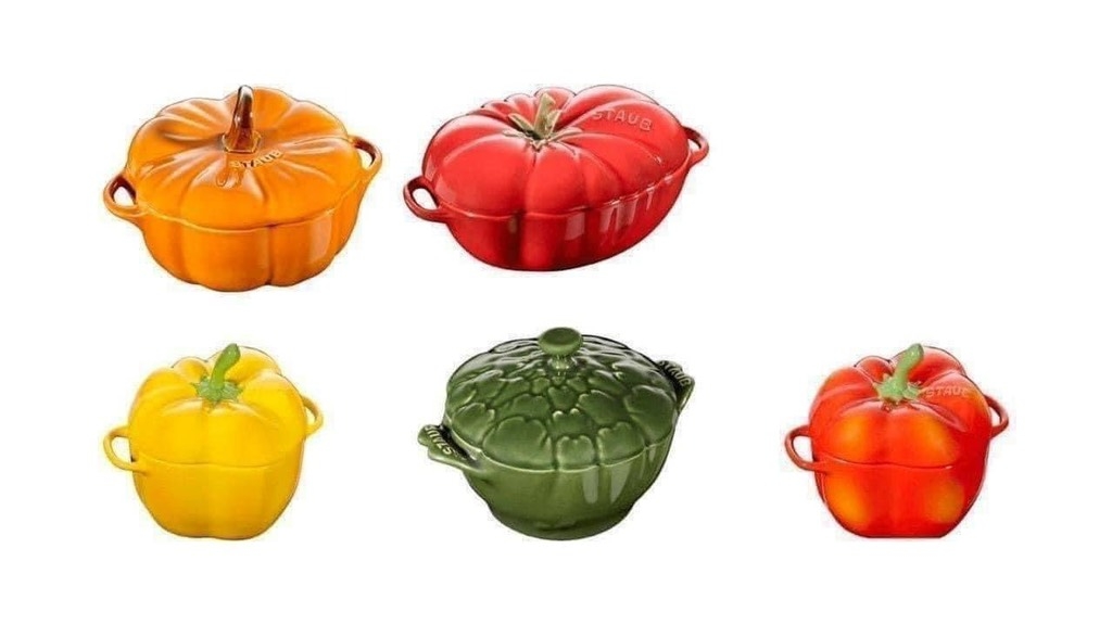 Set 5 âu sứ Staub vụ mùa bội thu