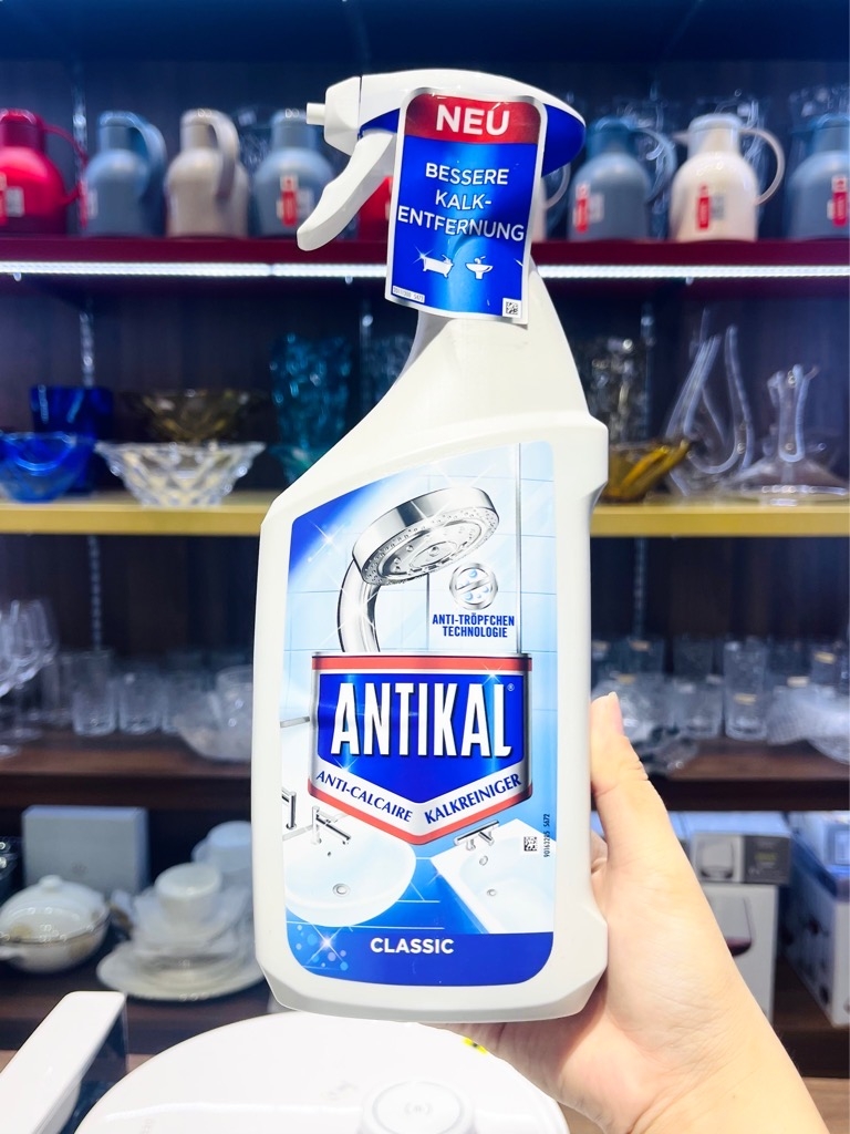 Dung dịch vệ sinh inox Antikal 750ml