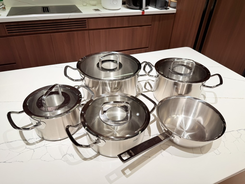 Bộ nồi Fissler Original Profi 5 món (quánh 20cm)-Made in Germany (tách bộ 6 mã 084-779-06-000/0)