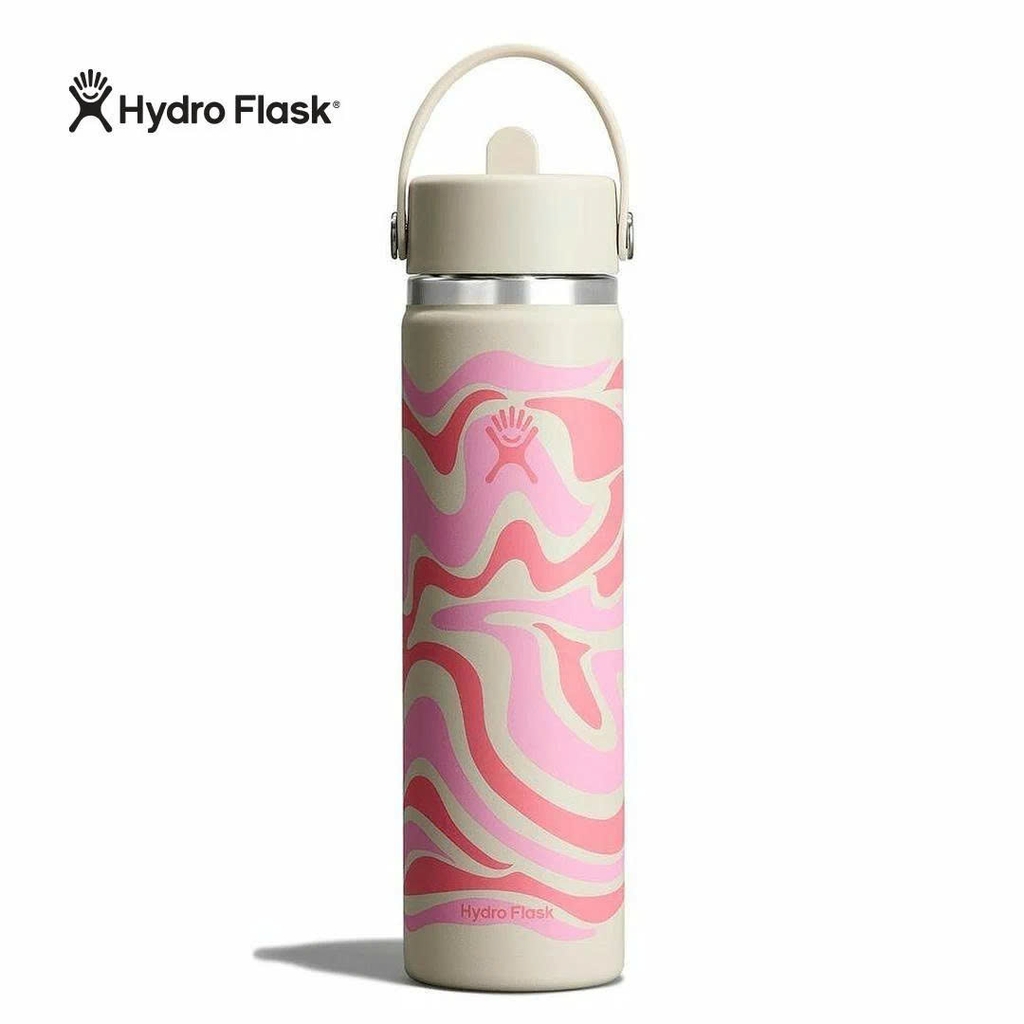 Bình giữ nhiệt Hydro Flask (Limited Edition) 24 OZ 710ml Wide Flex Straw Cap Callie Pink (LE26-W24-1005)