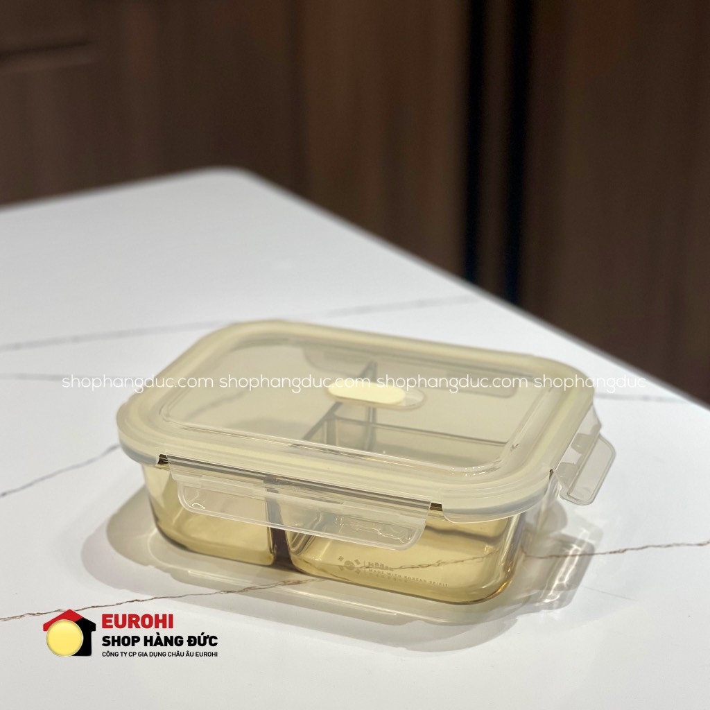 Hộp cơm thủy tinh Haatz 3 ngăn HAD3