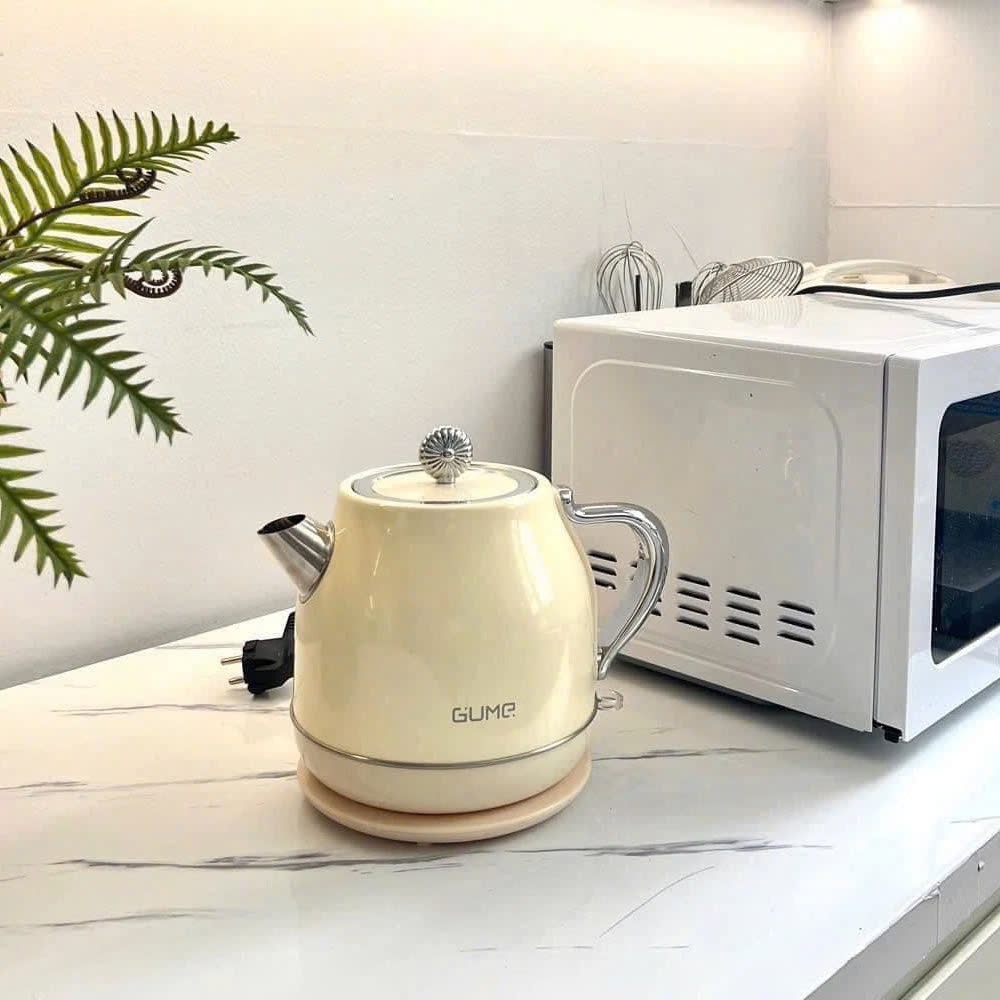 Ấm siêu tốc Gume 1.8L màu kem (GMEK-032)