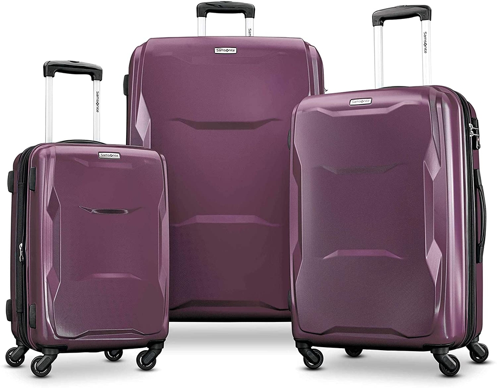 Set 3 vali Samsonite Pivot màu tím