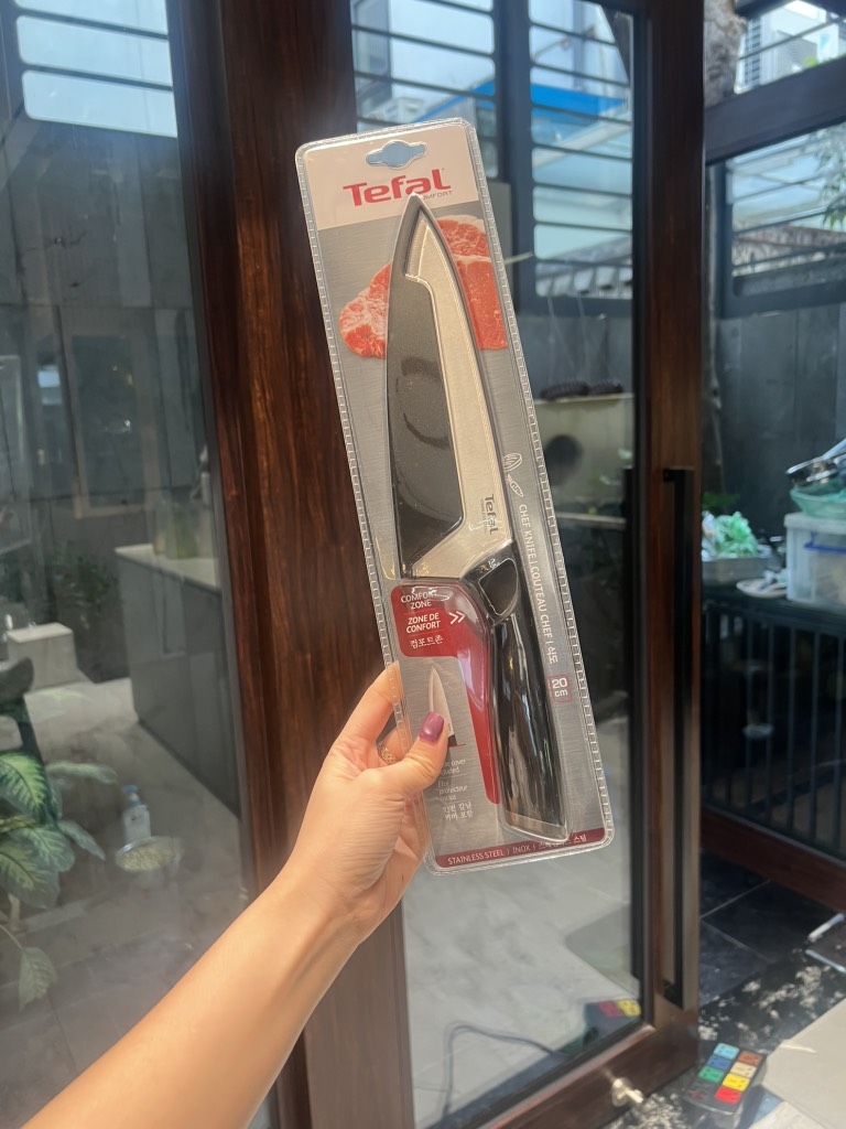 Dao thái thịt bản to Tefal Comfort 20cm