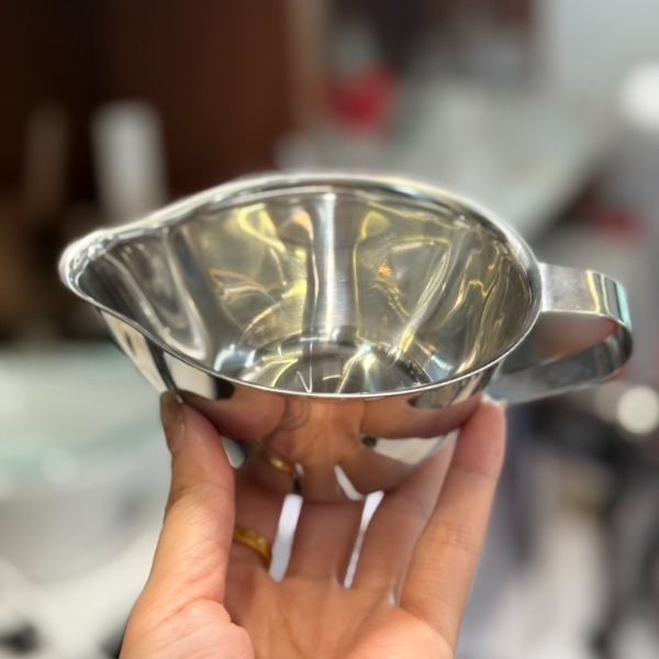 Ca rót sốt Korade inox nguyên khối 250ml (loại bé 9x12cm)