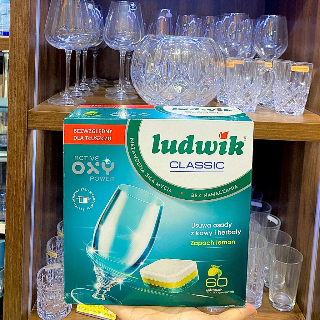 Viên rửa bát Ludwik Classic 60 viên