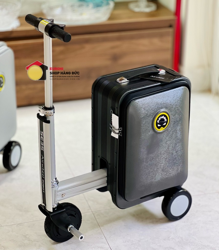 Vali điện Airwheel SE3S màu đen