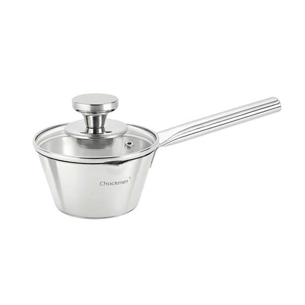 Quánh mini CHOCKMEN C27N có nắp 12.5cm inox 18/10, model: CKM-DN