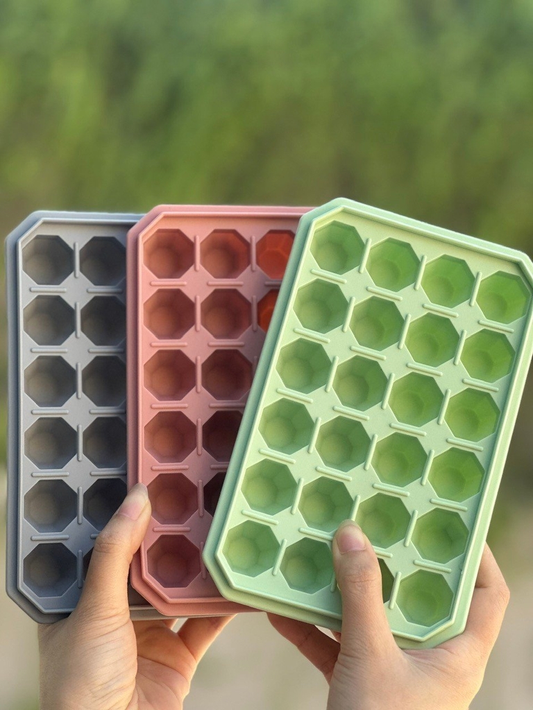 Bộ 3 khay đá silicone Kaiyo 12 viên 8936212088159