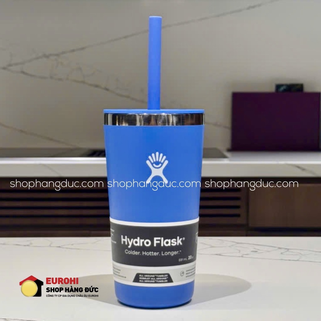 Ly nước giữ lạnh Hydro Flask Around Tumbler Straw Lid 20 OZ (Season 2024) 591 ml Cascade (T20PS482)