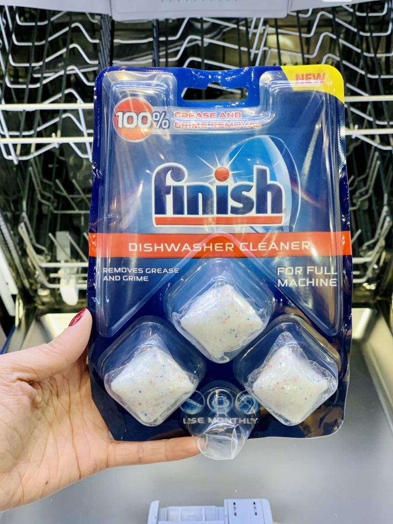 Set 3 viên vệ sinh máy rửa bát Finish