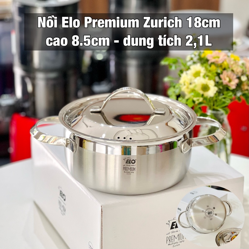 Nồi Elo Zurich 18cm, cao 8,5cm