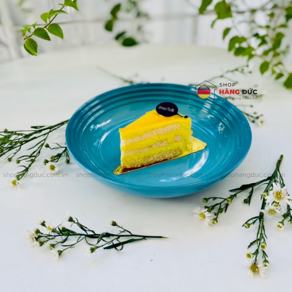 Đĩa sứ Le Creuset sâu lòng màu Xanh nhạt 22m