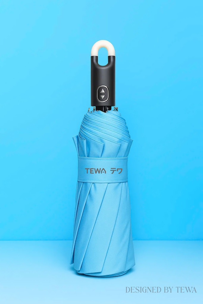 Ô trơn Tewa chống UV (80043-B) màu xanh dương