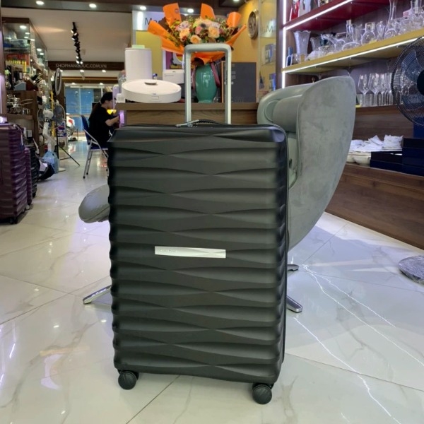 Vali Samsonite Voltage DLX Spinner 75/28 Black màu đen Size L Shop Hàng Đức