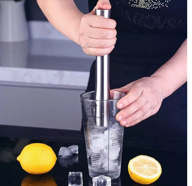 Dụng cụ dằm nghiền đa năng N365 size nhỏ 21.7cm, inox 18/10, model: NK-AL365CBB