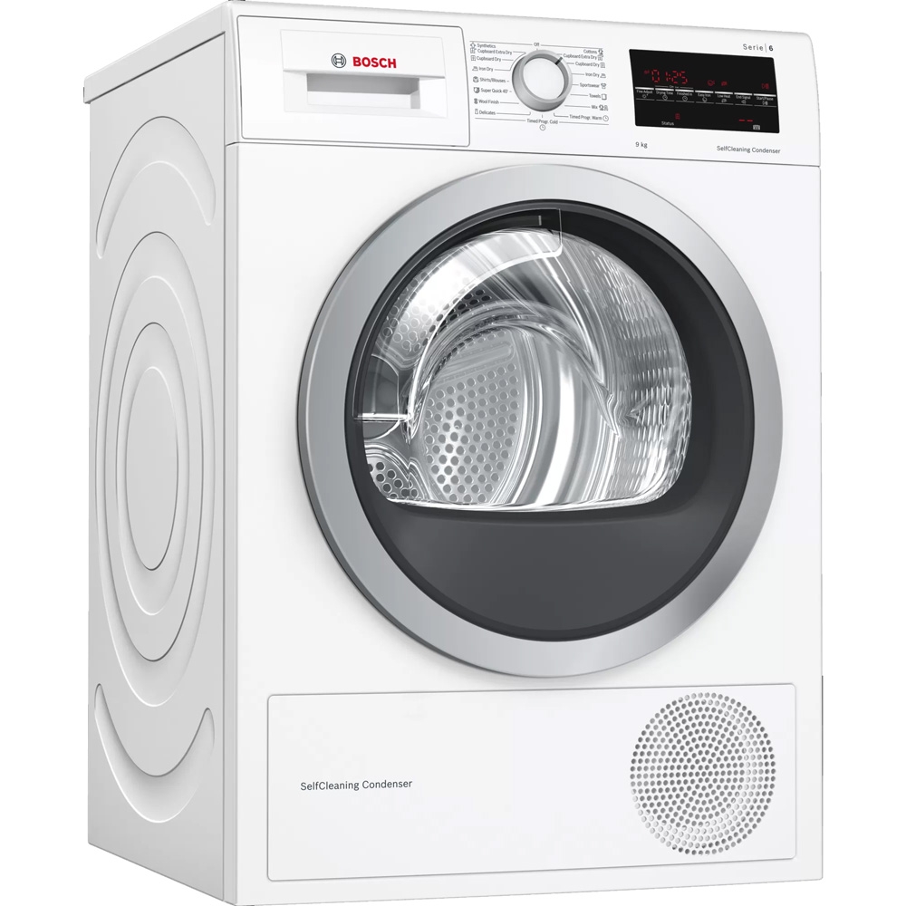 Máy sấy quần áo Bosch WTW85400SG 9kg Serie 6