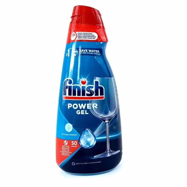 Chai gel rửa bát Finish 1L không hương