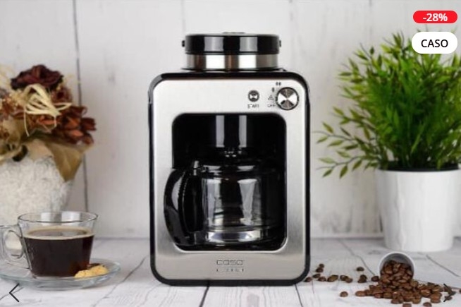 Máy pha cafe mini kèm xay CASO Coffee Compact Electronic-600W