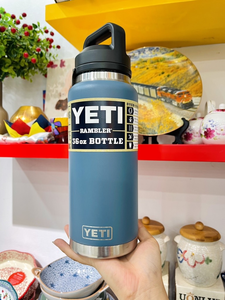 Bình Yeti 36oz Rambler  màu tím xanh dương