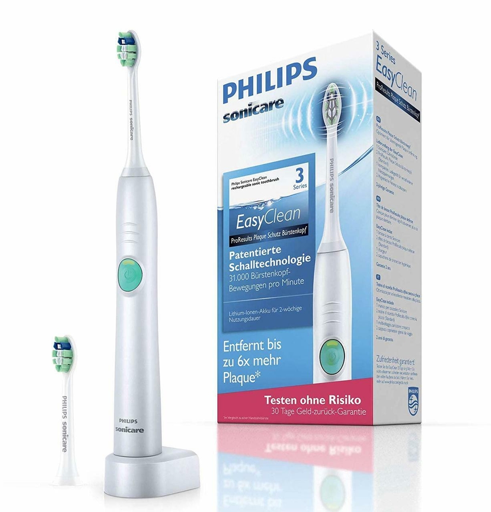 Bàn chải điện Philips Sonicare EasyClean HX6512 (màu trắng)