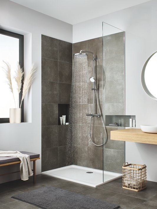 Sen cây Grohe Tempesta 250mm 26670001 bát tròn