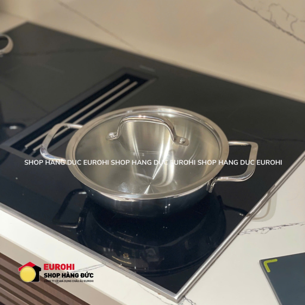 Chảo sâu lòng inox Kimscook uni-clab 22cm
