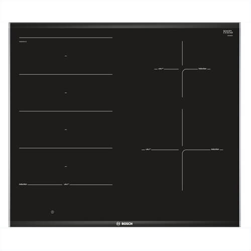 Bếp từ Bosch PXE675DC1E đa điểm + 2 vùng nấu Serie 8